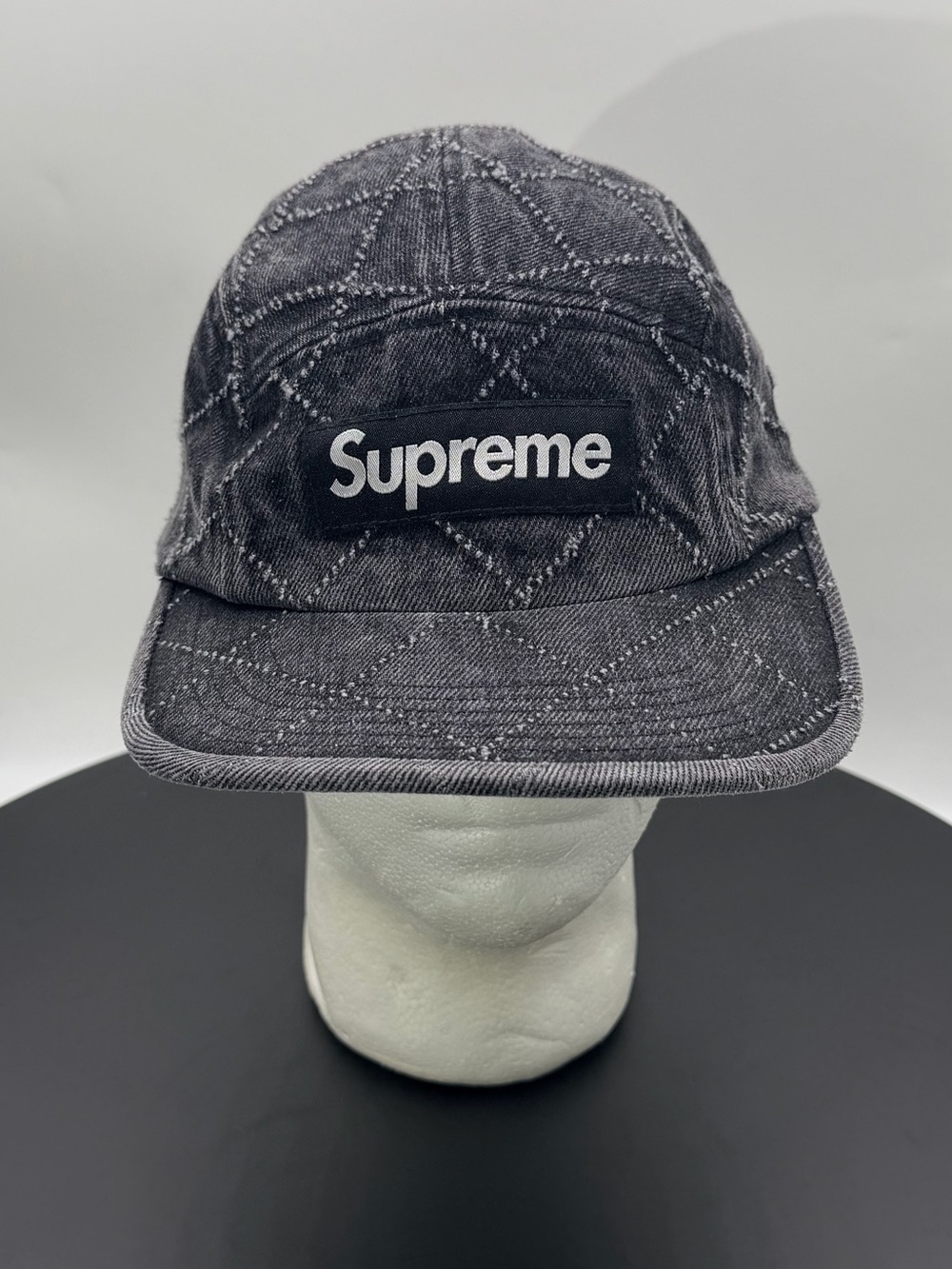 Supreme box logo denim hat